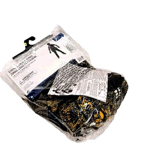 Extreme Scorched Zombie Deluxe Costume CHILD Sz S Lights& Scary Sound Halloween - Picture 14 of 17